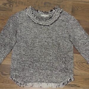 IRO Bardy Tweed Boucle Knited Pullover